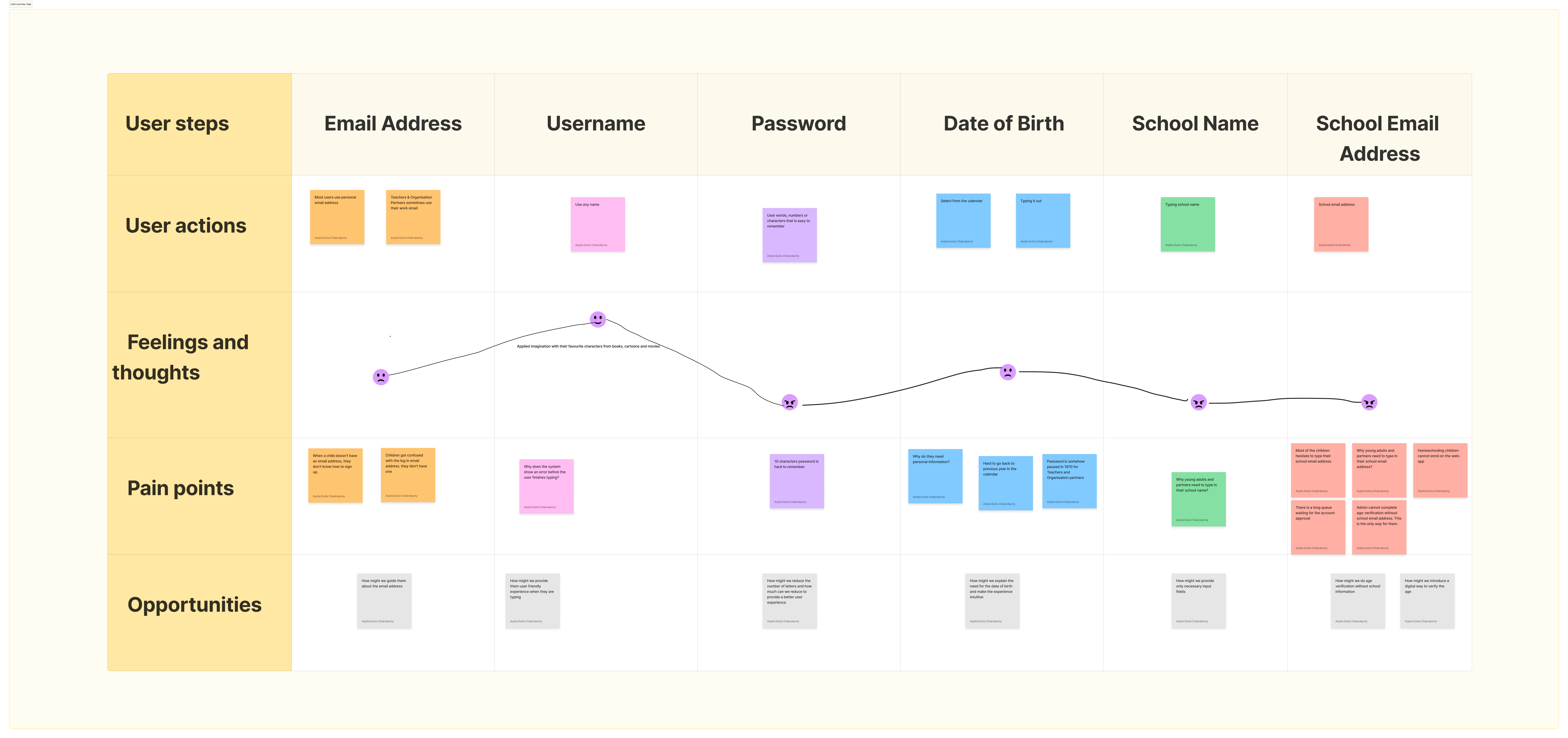 User Journey Map